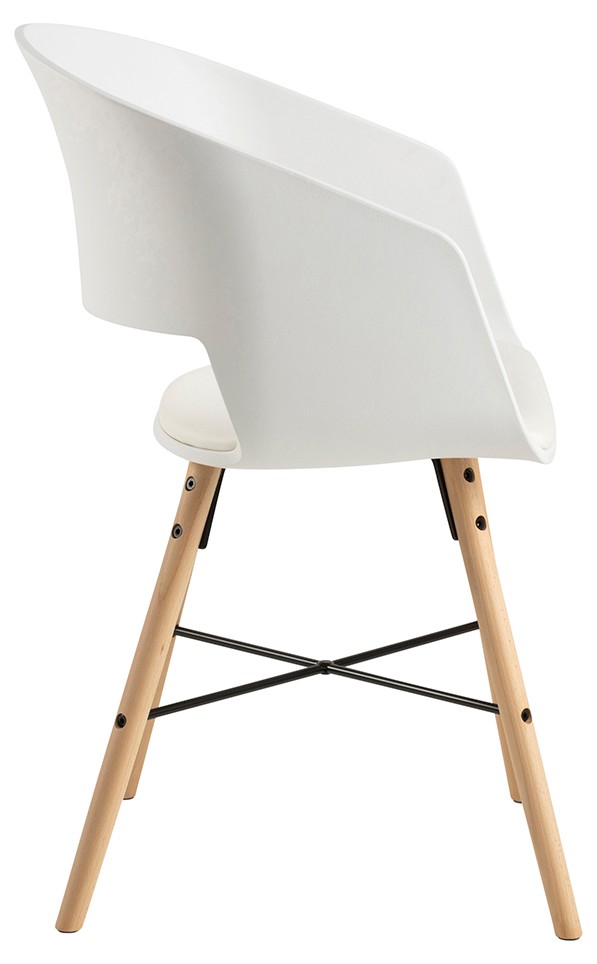I_Luna Spisebordsstole med armlæn